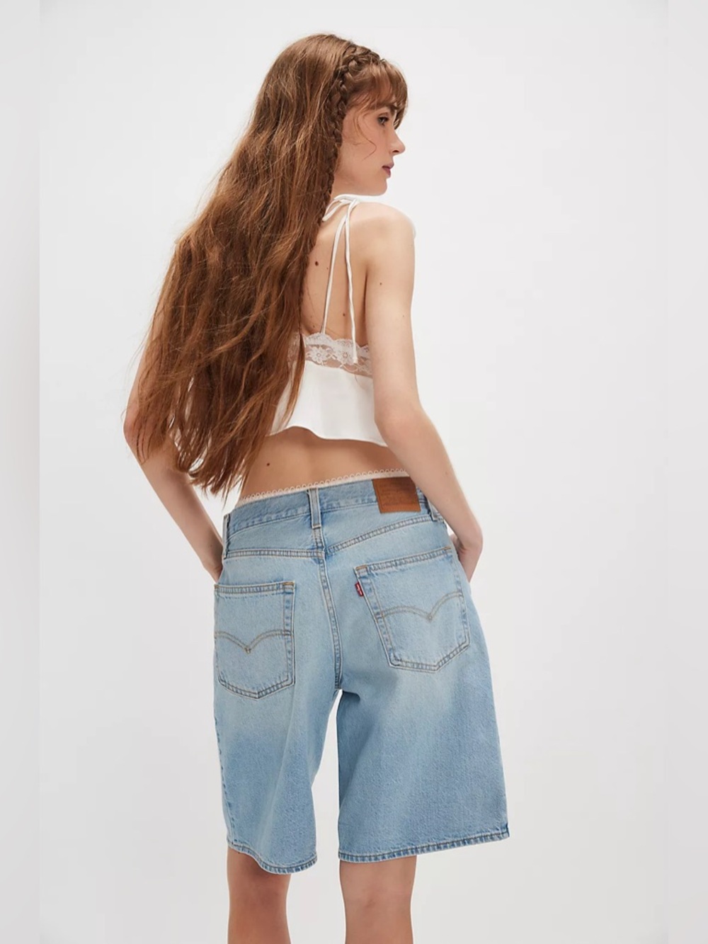 Levi’s Baggy Dad Jorts - Free People NEW - Picture 5 of 11